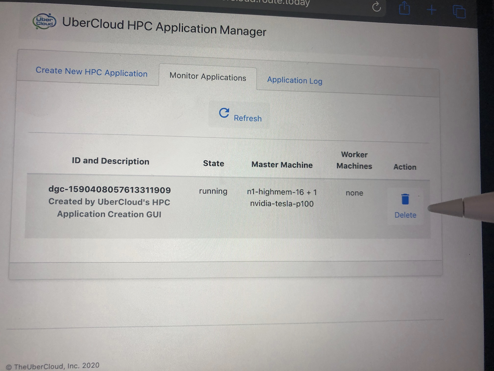 UberCloud HPC Application Manager